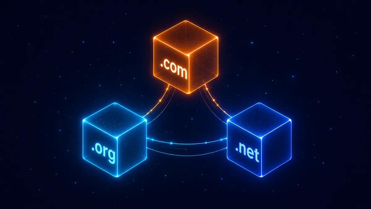 .com vs .org vs .net — When to Pick Which